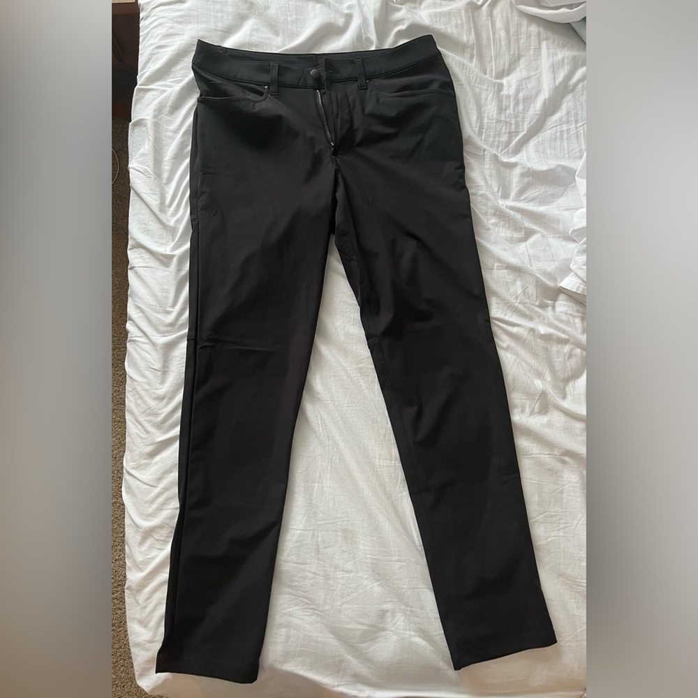 Lululemon Men’s ABC Slim-Fit Pant 31x32 Black
